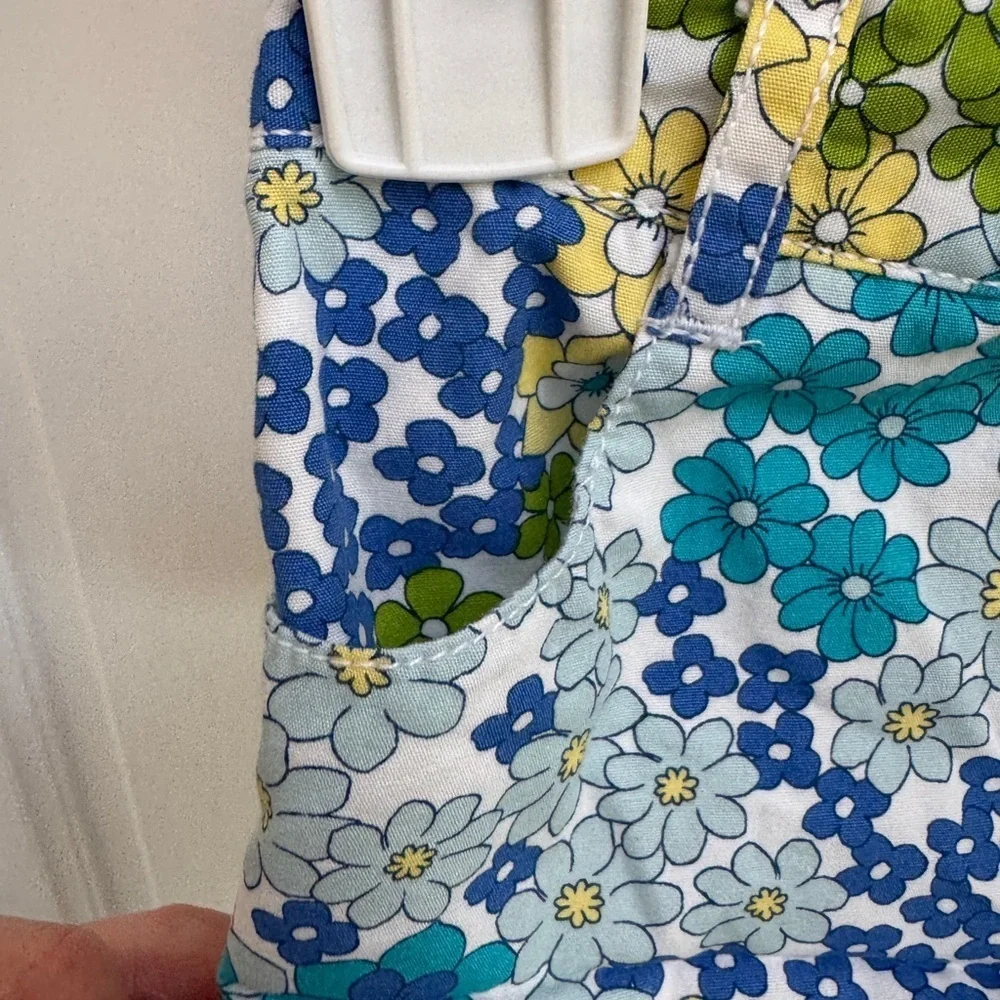 NWOT Gymboree 18-24M Girls Blue and Green Floral Formal Shorts with Pockets